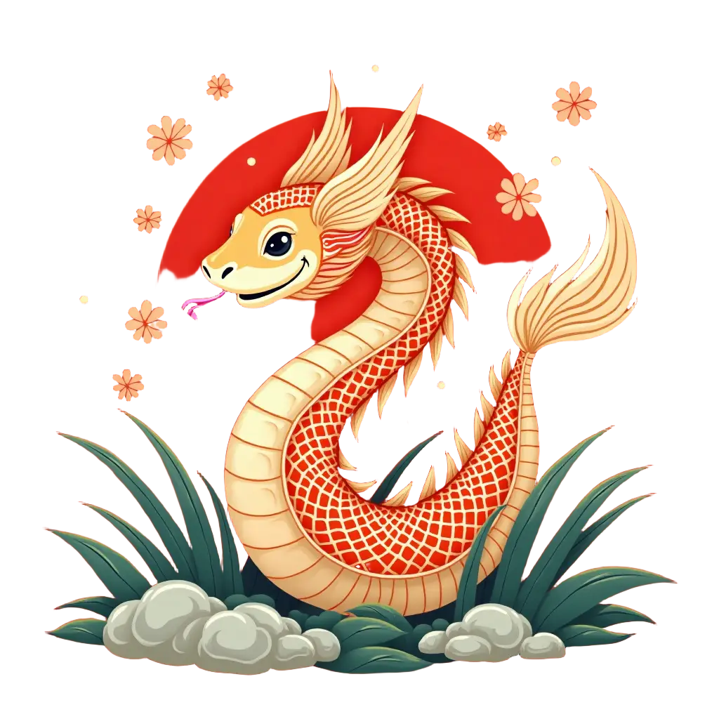 Oriental Dragon in Nature